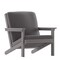 Merrick Lane Riviera All-Weather Poly Resin Wood Adirondack Style Deep Seat Patio Club Chair with Cushions